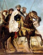 Théodore Chassériau_1845_Ali­Ben­Hamet, Caliph of Constantine of the Haractas, followed by his Escort.jpg